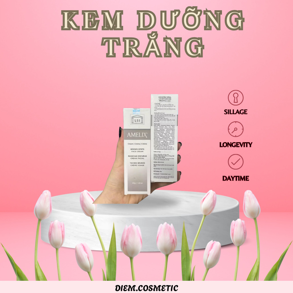Amelix Cream | Kem dưỡng trắng  LSI Amelix Face Cream 40g | Diem.cosmetic