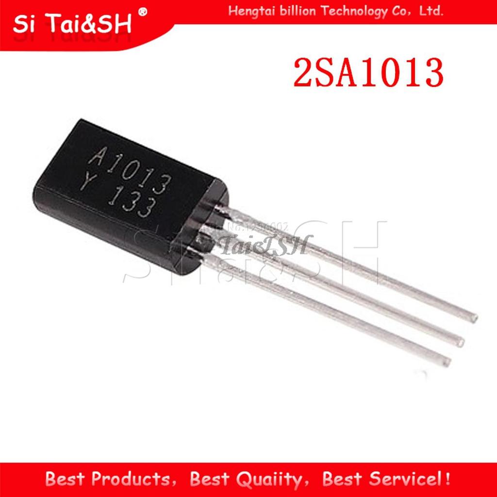 50 Chiếc 2SA1013 TO92 A1013 TO-92 Lưỡng Cực Transistor - BJT Transistor PNP 160V 1A Mới Và Chính Hãn