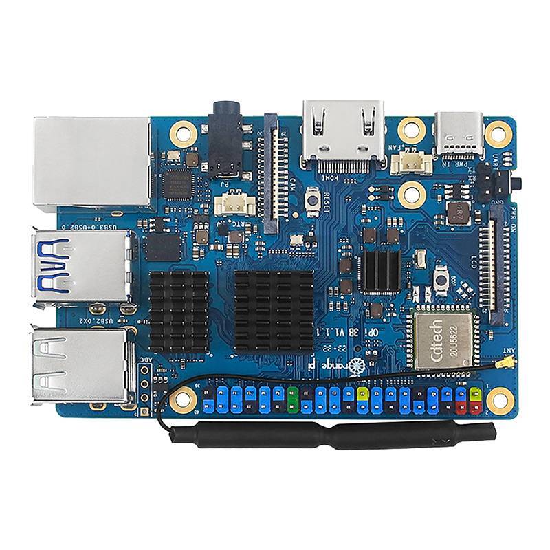 [jihyo] Bộ làm mát tản nhiệt bằng nhôm nguyên chất cho bộ tản nhiệt Orange Pi Zero 3 / 3B