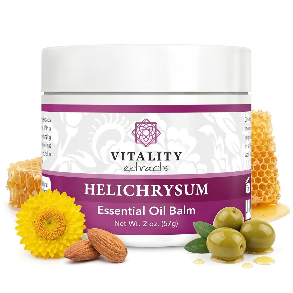 Vitality Essence Cypress Cream-2oz, Cypress, Sáp Ong, Dầu Hạnh Nhân, Siêu Dưỡng Ẩm, Sửa Chữa, Dưỡng 