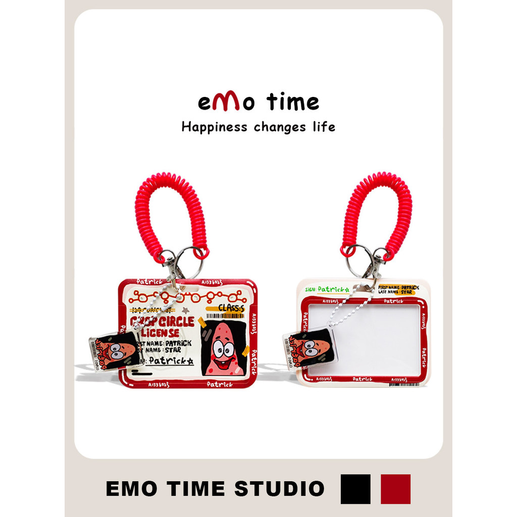 Emo Original Pie Daxing Danh thiếp Hộp đựng thẻ di động Xe buýt Tàu điện ngầm Căng tin Kiểm soát tru