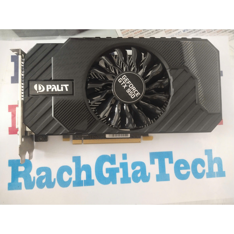 Mới 99%, hầu như chưa sử dụng VGA PC PALIT GTX 950 2GB GDDR5
