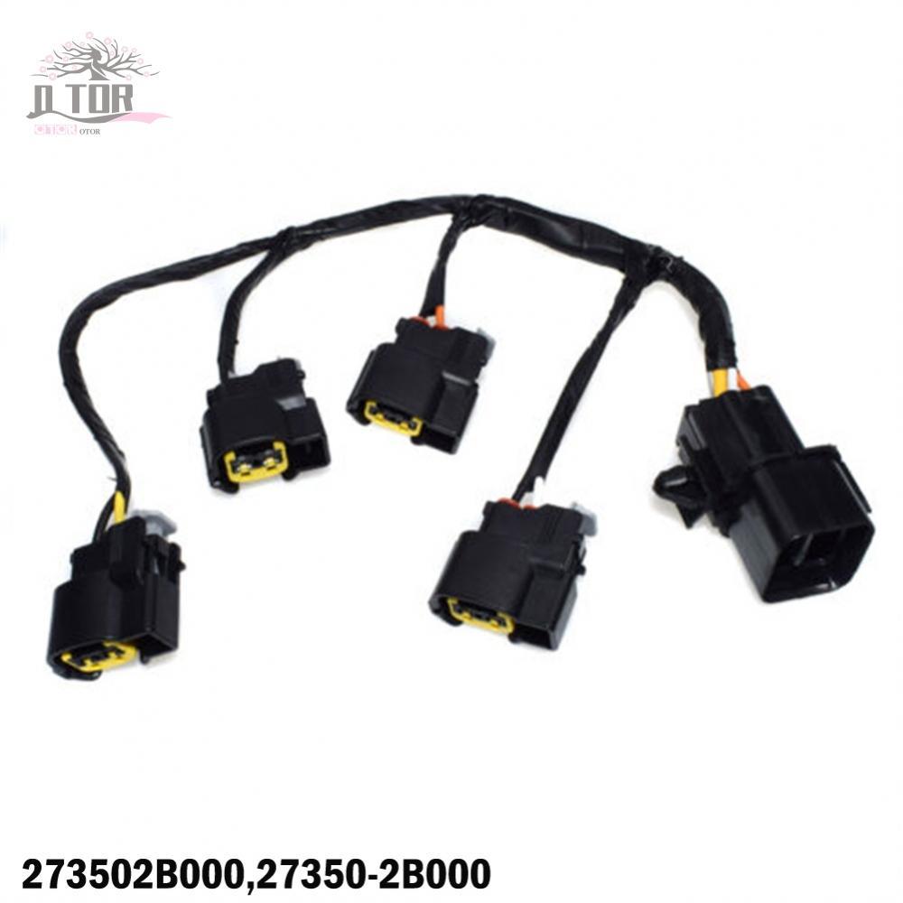 Dây cuộn dây đánh lửa Dây nịt 1 chiếc 1.6L 27350 2B000 27350-2B000 Đen