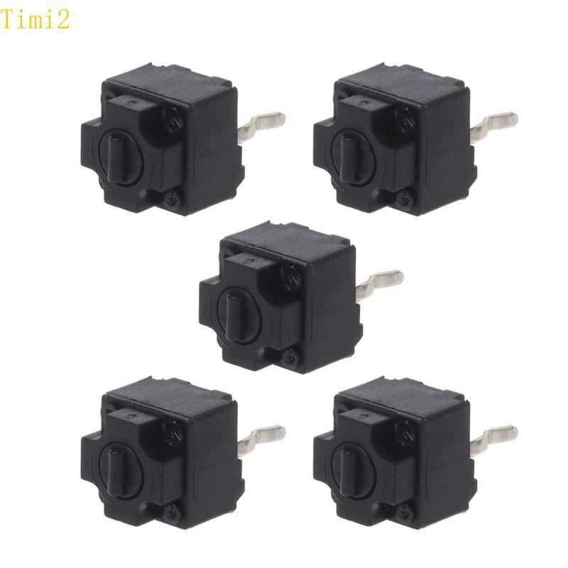 Timi2 5 Nút Công Tắc Cho Deathadder NAGA Cho IO1 1 Chuột Micro Switch Điểm Đen Chuột Chơi Game Micro