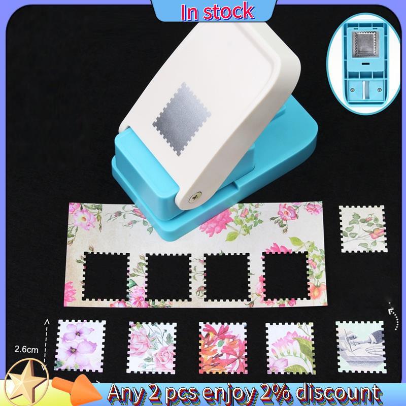 Còn hàng-Stamp Punch 2.6x2.1 Craft Stamp Punch để thủ công giấy Scrap Booking