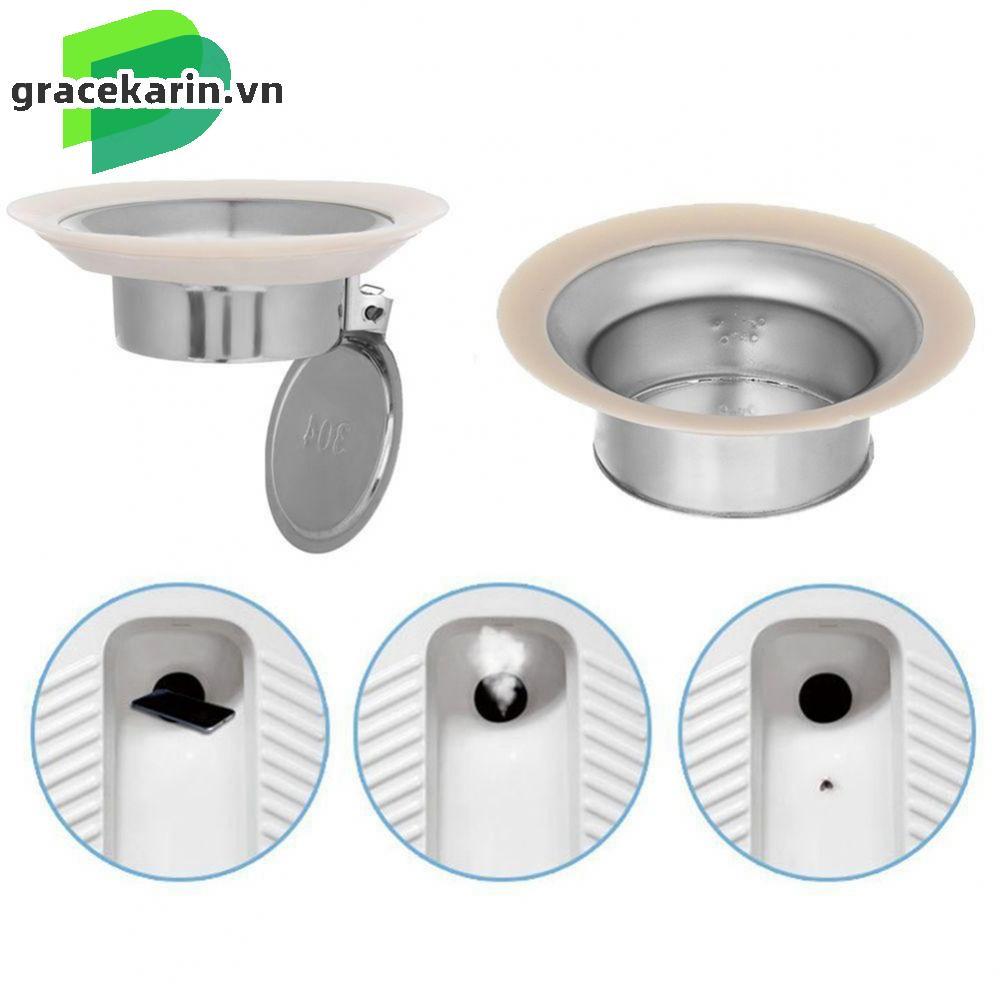 [GRCEKRIN-VN]Squatting Pan Long Service Life Tight Closure Stainless Steel Practical