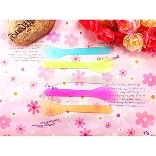 COMBO 10 THÌA TRỘN MẶT NẠ ( 13CM MÀU NGẪU NHIÊN )