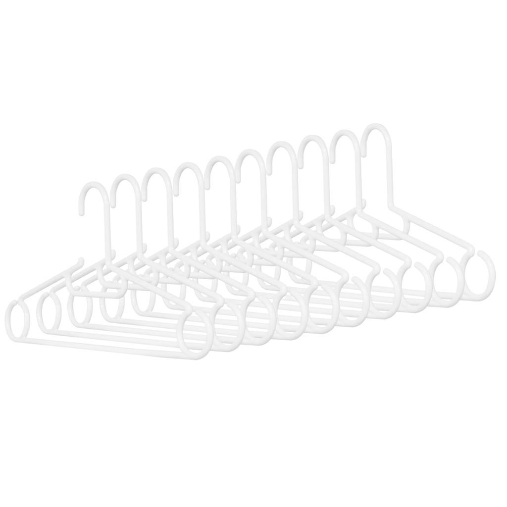 Shinkohanger Clothing Hanger Libido Family Set of 5 x 2 Pieces Pearl White Made in Japan Rack Pants 