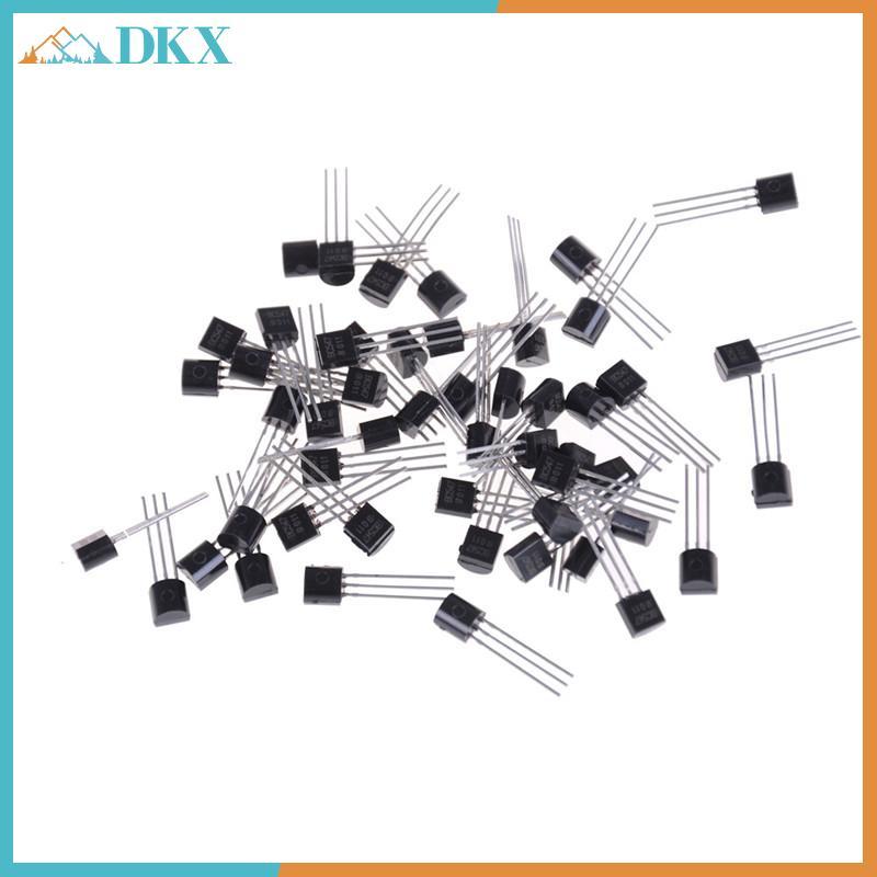 DKX 50 Cái / bộ Transistor NPN BC547 BC547B 0.1A / 45V.