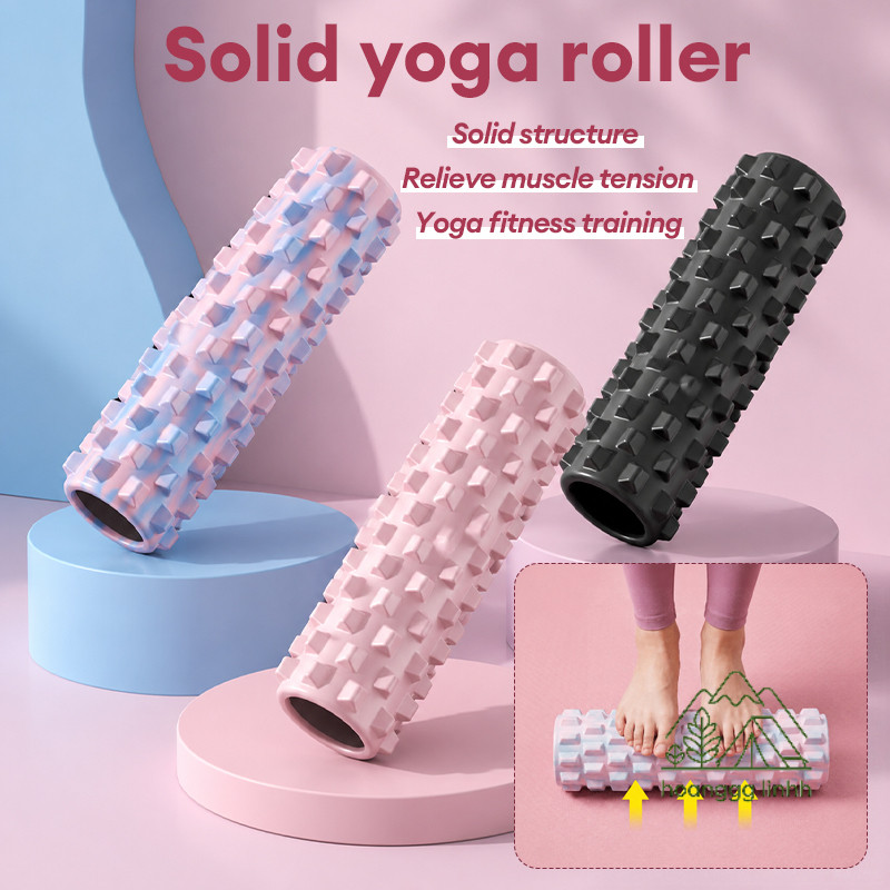 [RO]45cm Con Lăn Massage 3D/ Giãn Cơ Sâu/Con Lăn Yoga Foam Roller