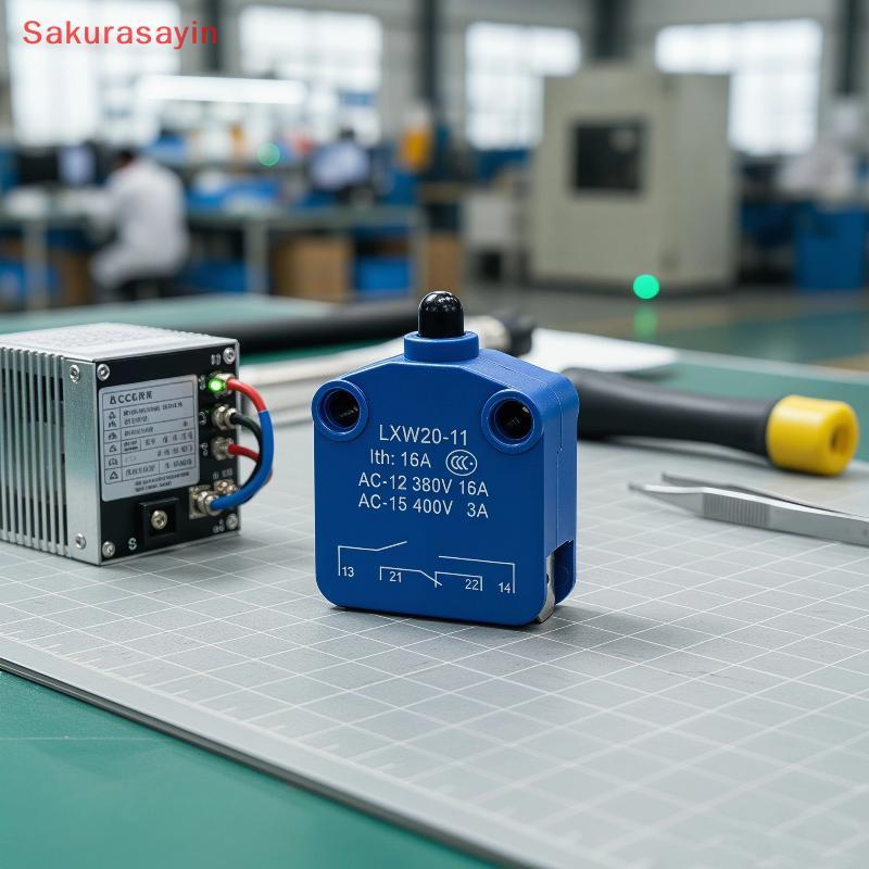 {Sakurasayin} LXW20-11 / M PUSH Công tắc giới hạn cột sên tiếp xúc bạc Công tắc du lịch siêu nhỏ có 