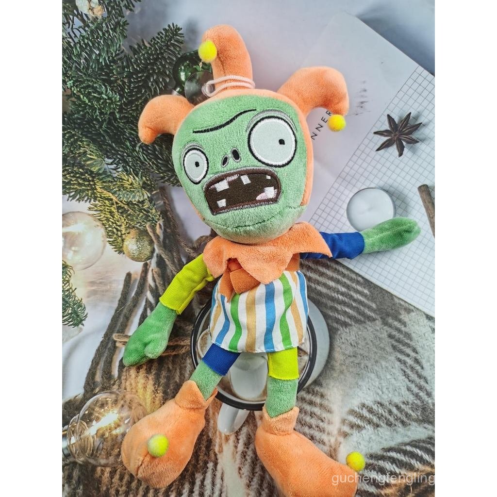 12 "Thực Vật Và Zombies Jester Sang Trọng Zombies Đồ Chơi Bình Thường Zombies PVZ Sang Trọng 1 2 Nhồ