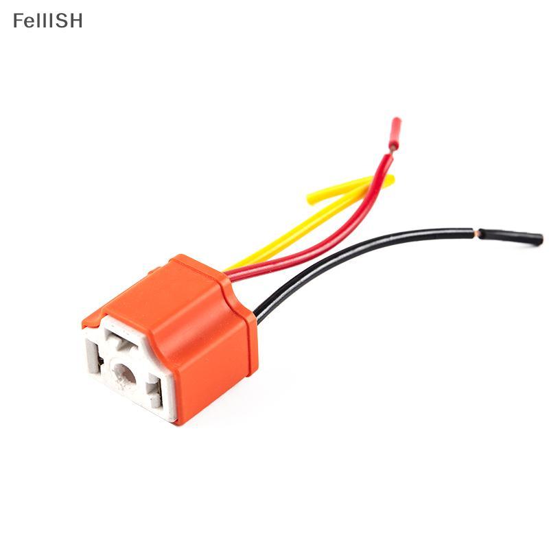 [Felli] H4 Gốm Ba Nút Đèn Pha Soet Bóng Đèn Soet Flasher Soet 436br