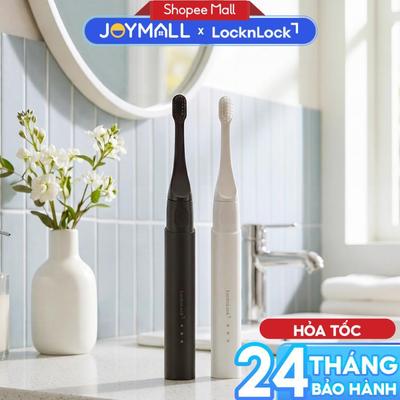 Bàn chải đánh răng điện LocknLock ENR238, 5 chế độ linh hoạt siêu nhẹ 70g, Hàng Chính Hãng - JoyMall