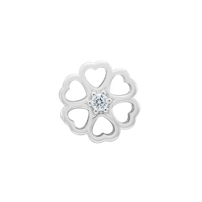 Hạt Charm Bạc đính đá STYLE By PNJ XM00W060089