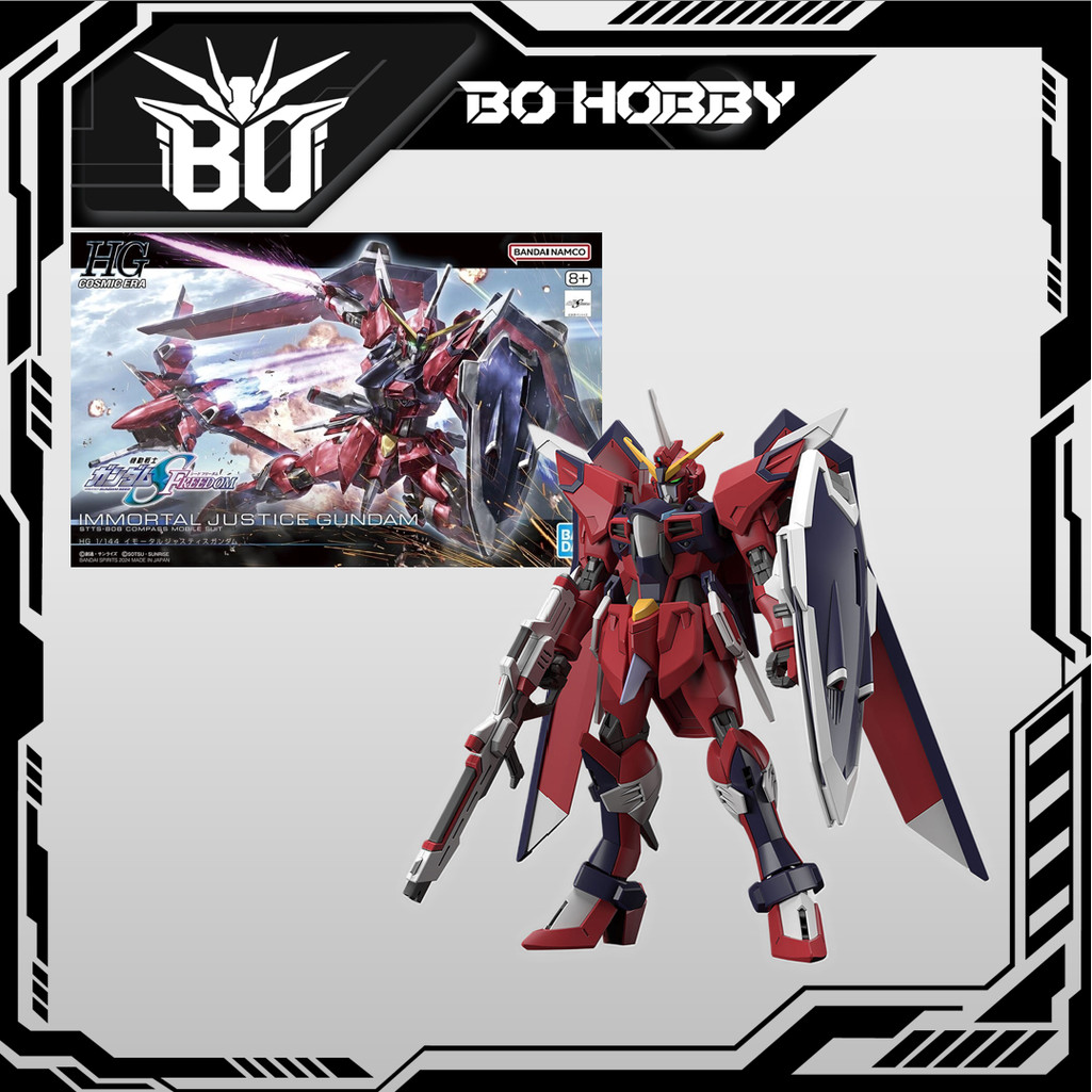 HG 1/144 IMMORTAL JUSTICE GUNDAM