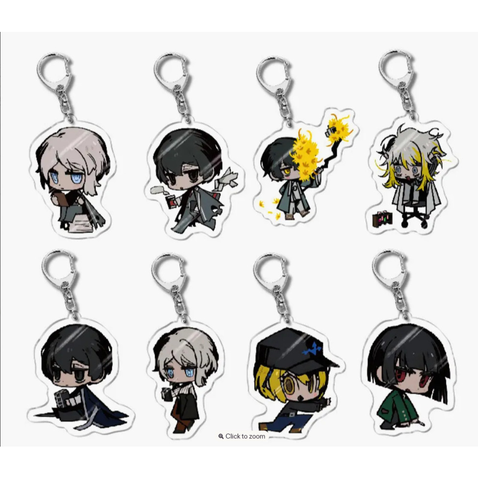 Limbus Company Chibi Acrylic Keychain DECOR