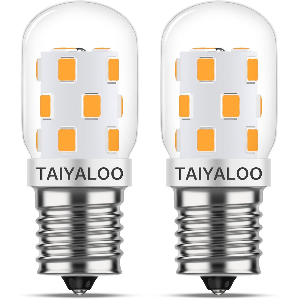 Bóng đèn LED TAIYALOO cho lò vi sóng, tương đương 40W, đui E17, có thể điều chỉnh độ sáng, dùng cho 