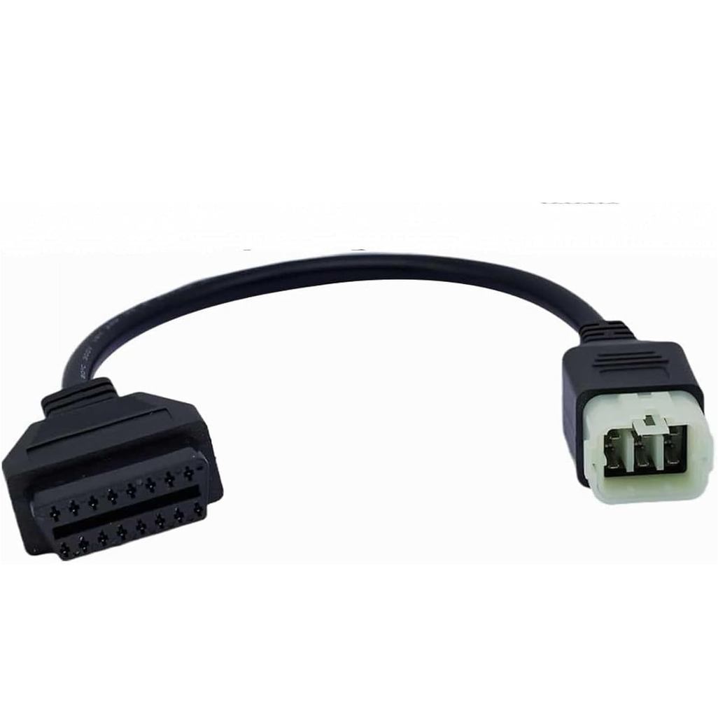 Cáp chẩn đoán OBDII 6pin đến 16pin Cáp chẩn đoán Motorrad 6 Pin Xe máy Moto Connect Tương thích cho 