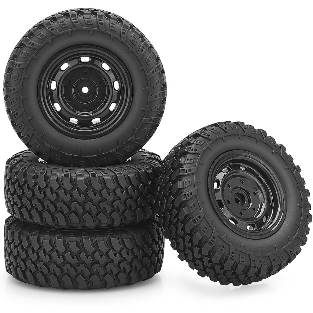 Bánh xe và lốp xe RC, lốp xe RC địa hình daitoku 5mm Hex cho MN99S MN98 1 / 16 WPL C24 B36 JJRC Q60