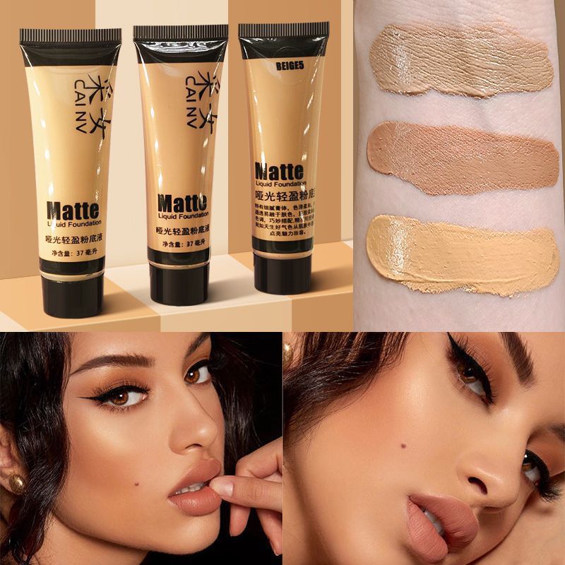 Beauty Black Liquid Foundation Makeup Wheat Color Liquid Foundation Blending Liquid Bronze Yellow Bl