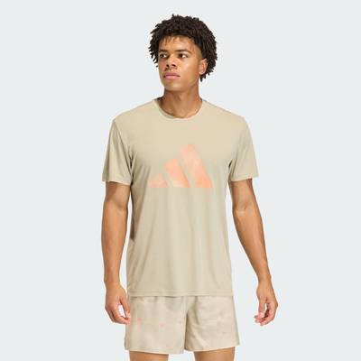 adidas Running adi365 Running Essentials Brand Love T-shirt Men Brown KC4274