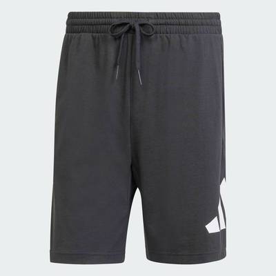 adidas Phong cách sống Quần Short Single Jersey Big Logo Essentials Nam Đen IS6909
