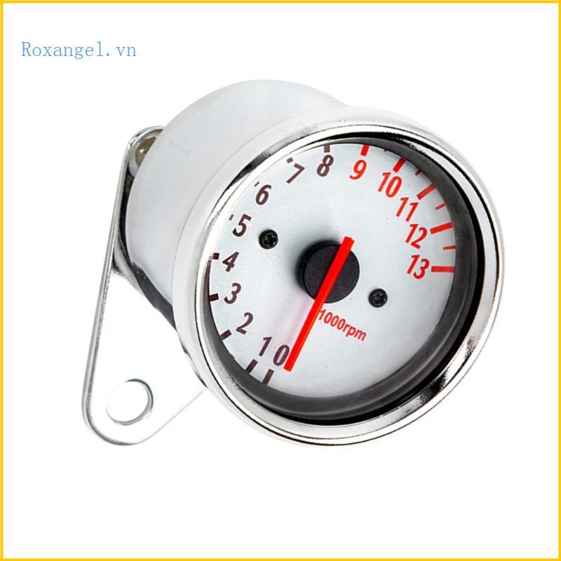 ROX Xe Máy Tachometer Đa Năng Retro Xe Máy Phụ Kiện 13000RPM Counter
