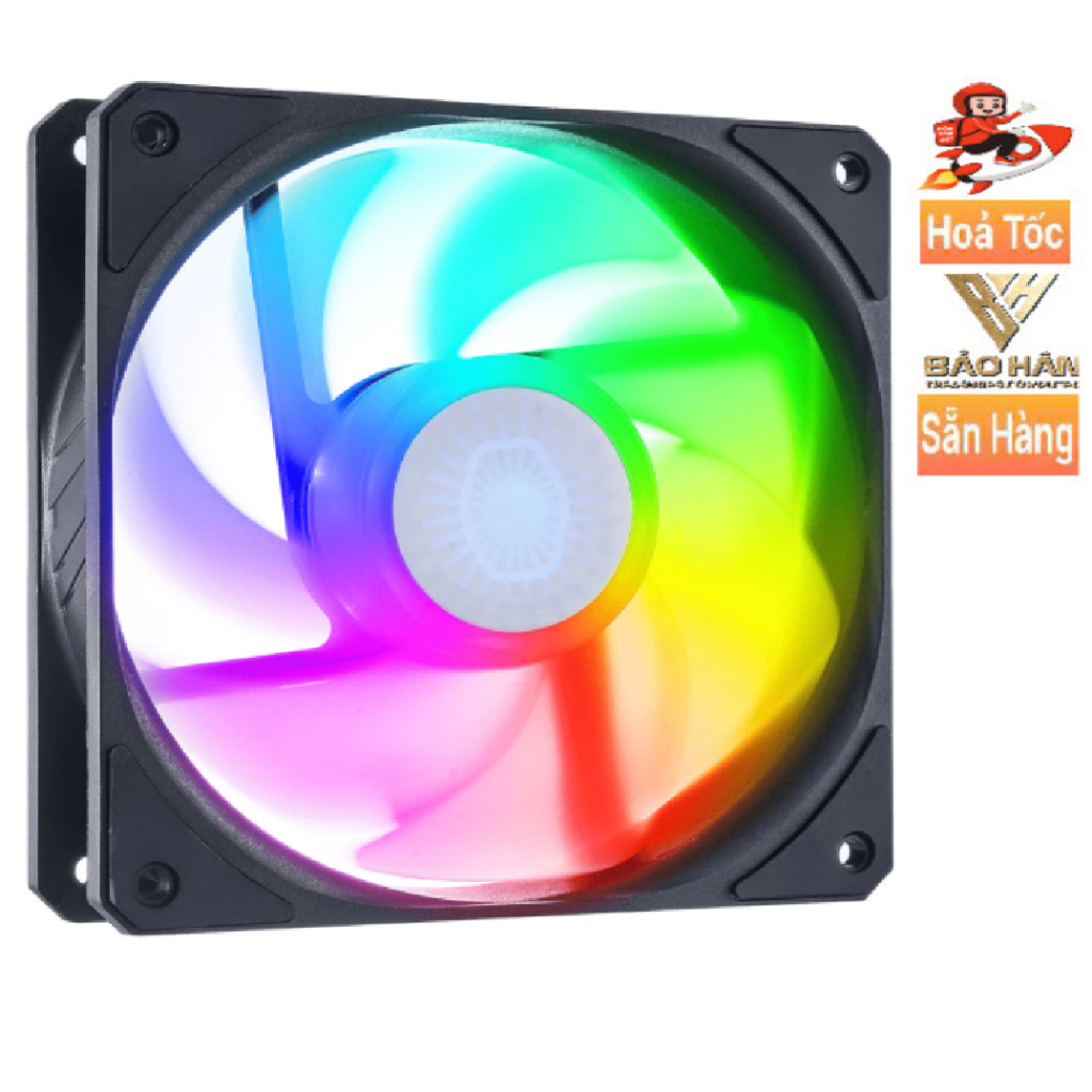 Quạt Tản Nhiệt Cooler Master SickleFlow 120 ARGB Reverse Edition ( Fan Ngược ) - Hàng Chính Hãng