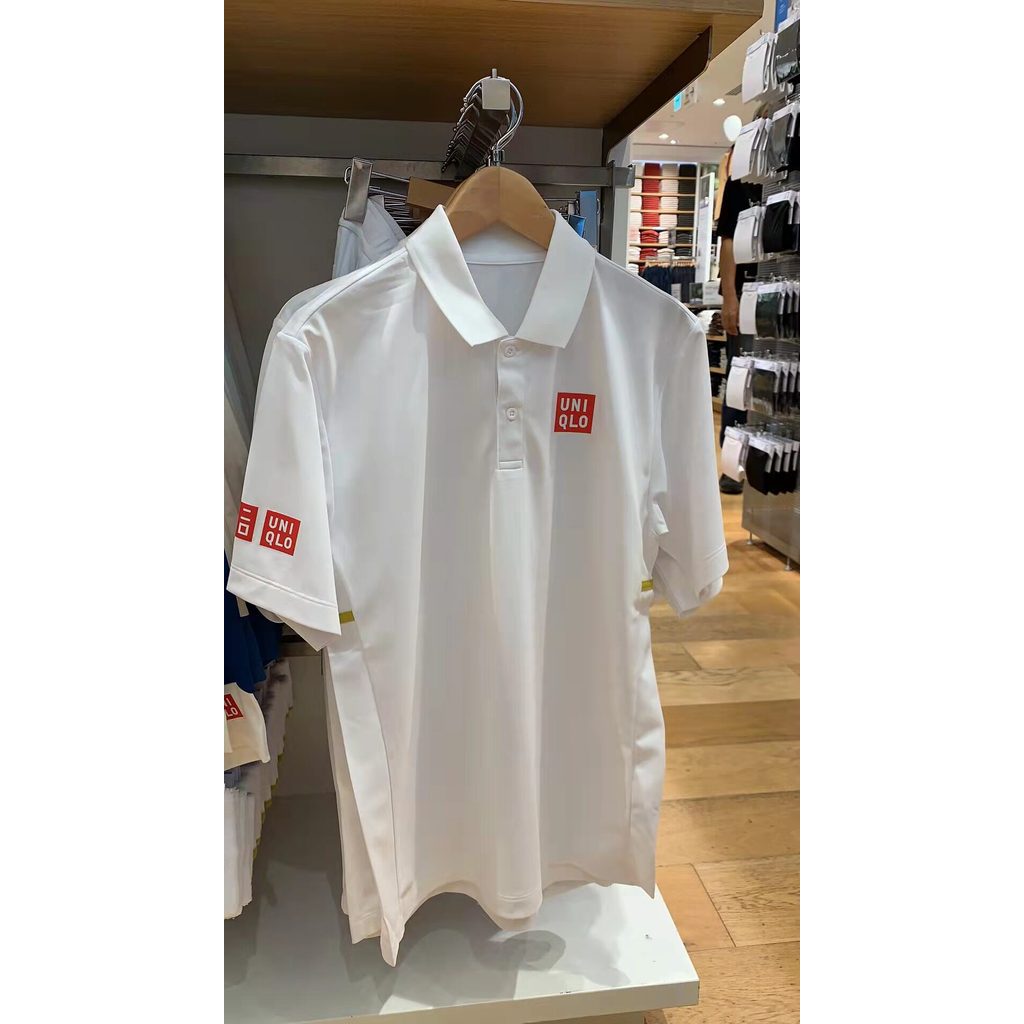 Bán chạy áo tennis Federer, áo thun thể thao polo nam thoáng khí
