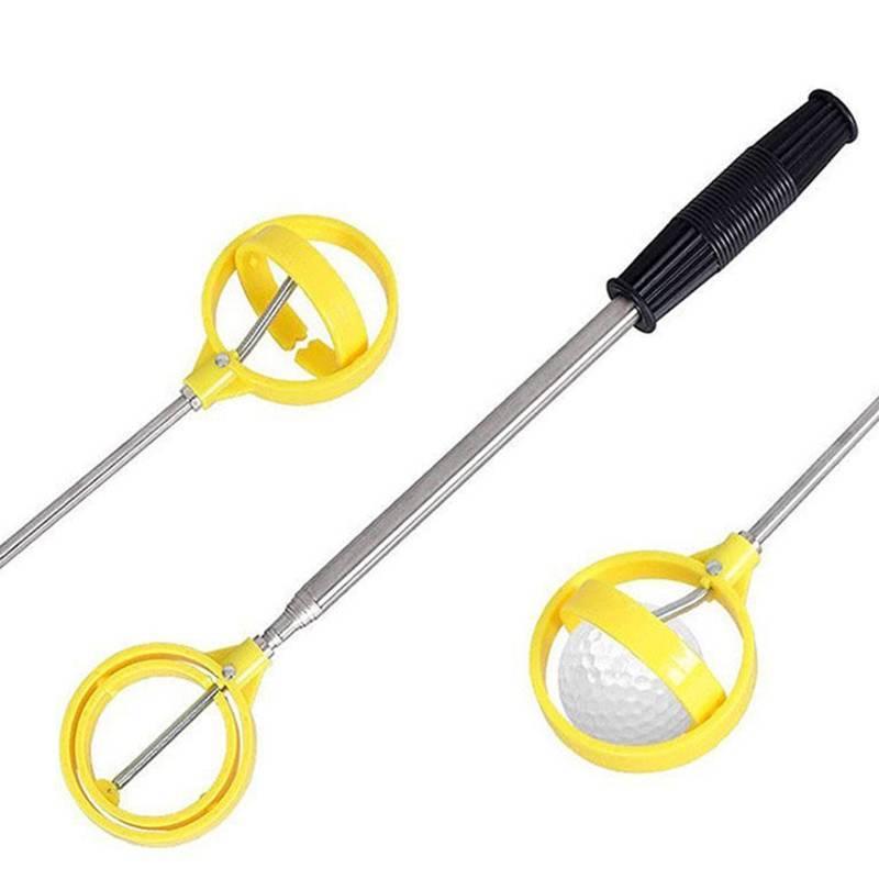 < CnaBpc > Golf Ball Pi Up Tools Kính thiên văn Golf Ball Retriever Catcher Golf Training Aids Tự độ