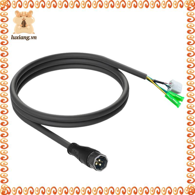 [luxiang.vn] Ebike 9Pin Motor Nam Cáp Nối Dài Dây Chuyển Đổi Chống Thấm Nước Ebike Xe Máy Xe Đạp Điệ
