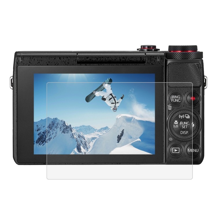 Phim kính cường lực PULUZ 2.5D 9H được chào đón nhất cho Canon G7X, Tương thích với Canon G3X / G9X 