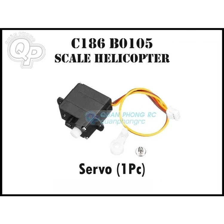 Động cơ servo máy bay trực thăng C186 BO105