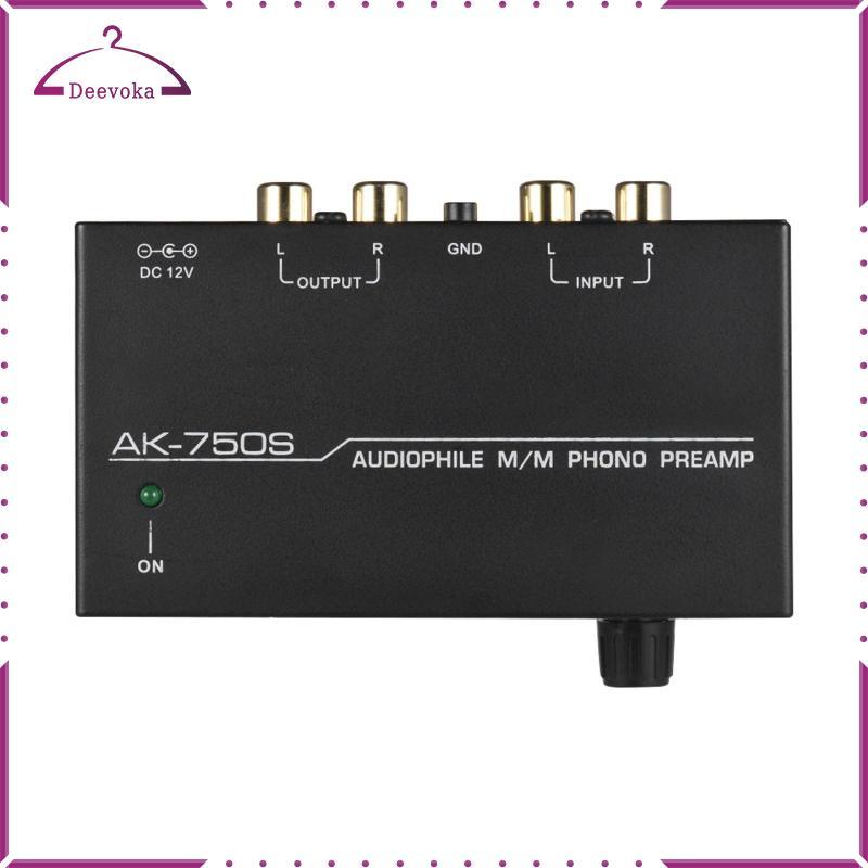 Phono Preamp Preamp Preamp Âm thanh tuyệt vời Di động Chuyên nghiệp Hiệu suất âm thanh có độ ồn thấp