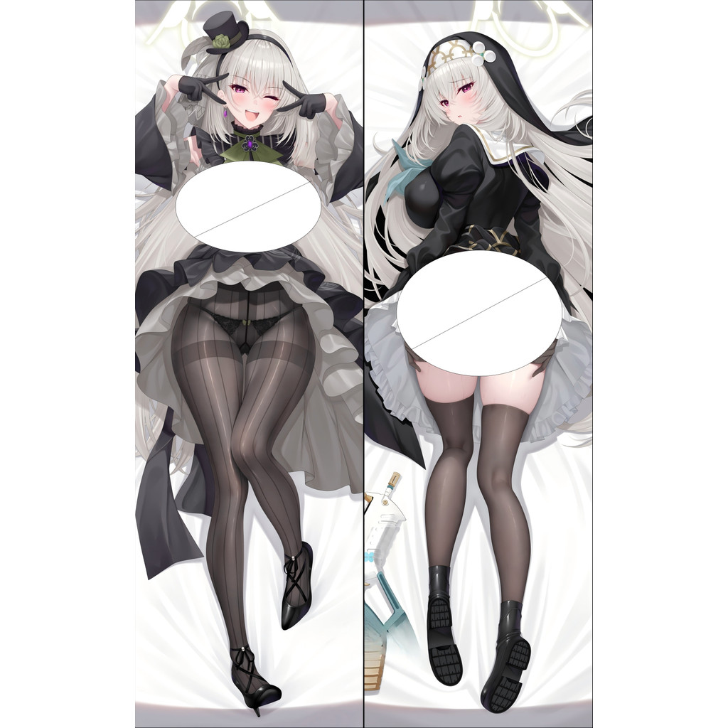 Anime Dakimakura Body Gối Lưu Trữ Xanh Utazumi Sakurako Vỏ Gối Gợi Cảm