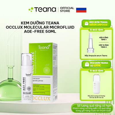 Kem dưỡng  Teana Occlux  Molecular Microfluid Age-Free chống lão hóa 50ml