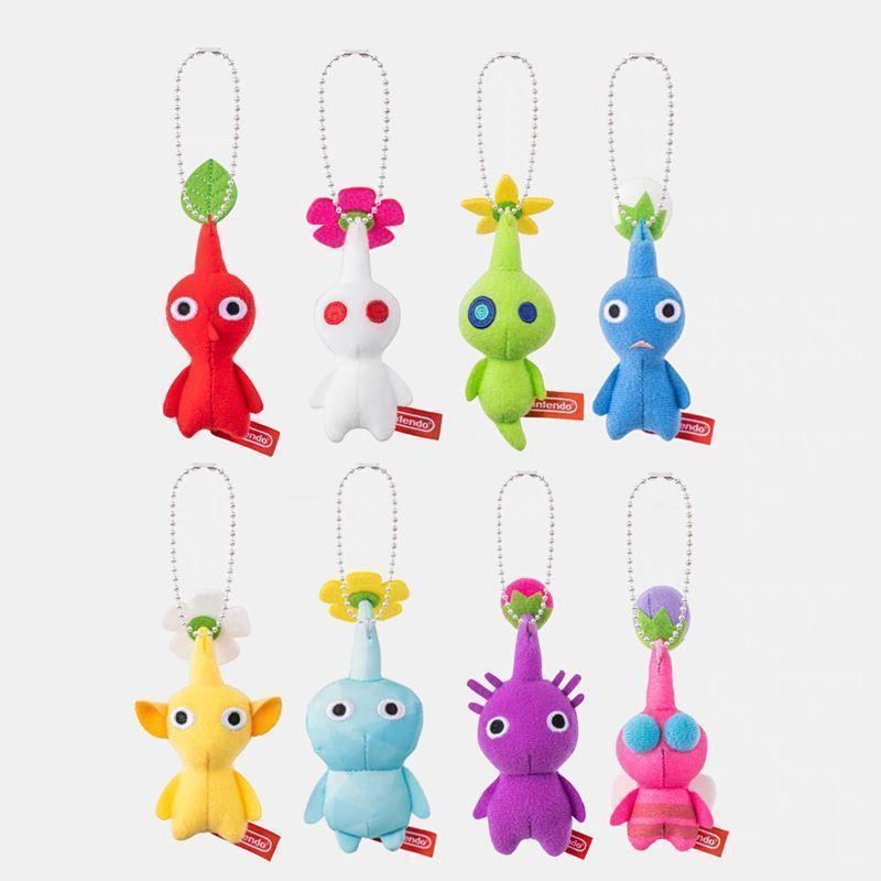PIKMIN PIKMIN Mini Sang Trọng Mặt Dây Chuyền Đá PIKMIN Series Túi Búp Bê Mặt Dây Chuyền Búp Bê