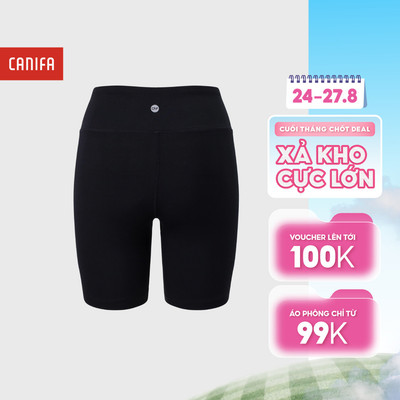 Quần leggings nữ lửng dáng ôm, thoải mái khi tập gym, yoga | Wicking - Stretch CANIFA 6BL26S001