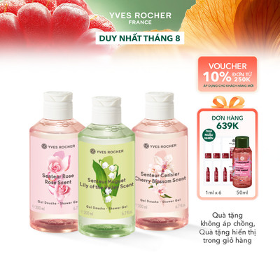 Sữa tắm nước hoa Yves Rocher Gel Douche 200ml