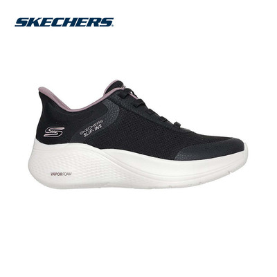 Giày Thể Thao Nữ Skechers Slip-ins BOBS Sport Infinity Vapor Glow Thường Ngày - 117555-BLK Memory Foam