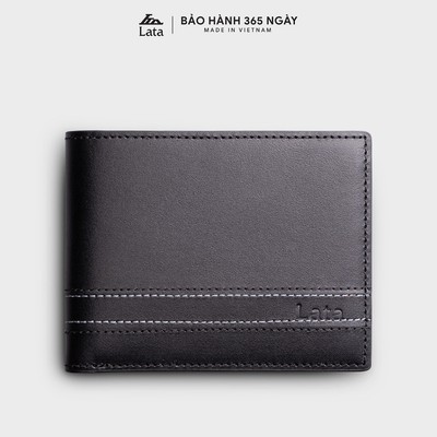 Ví nam da bò Lata (Thời trang nam - Ví da thật cao cấp LVN122)