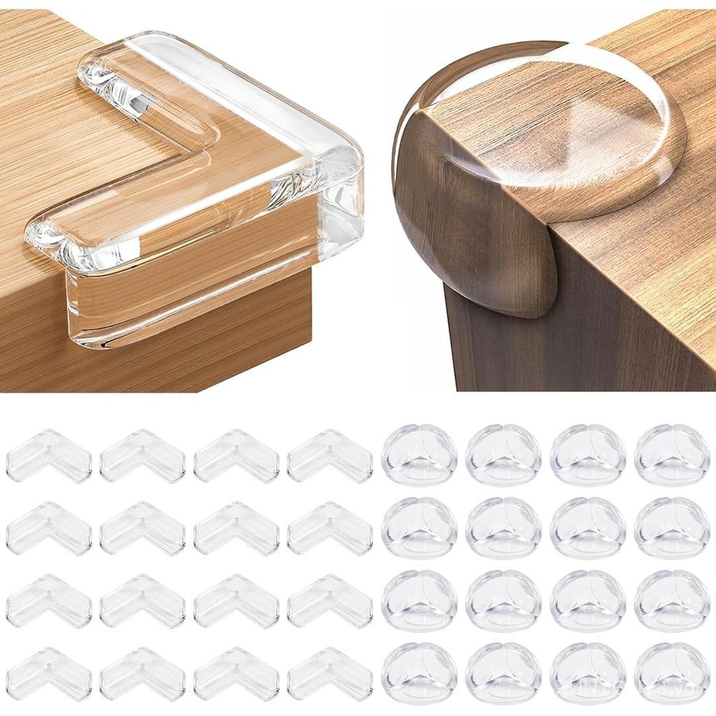 32 Pack Corner Protector Baby, Table Corner Protectors for Baby Corner Protector Guards Clear Corner