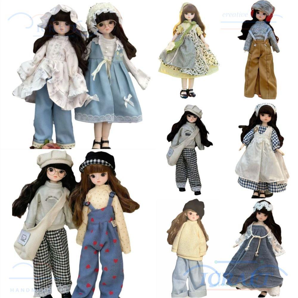 CRAFTMX BJD Quần Áo Búp Bê, Handmade Thay Thế Phụ Kiện BJD, Thời Trang DIY 1 / 6 BJD 30Cm Búp Bê 30C