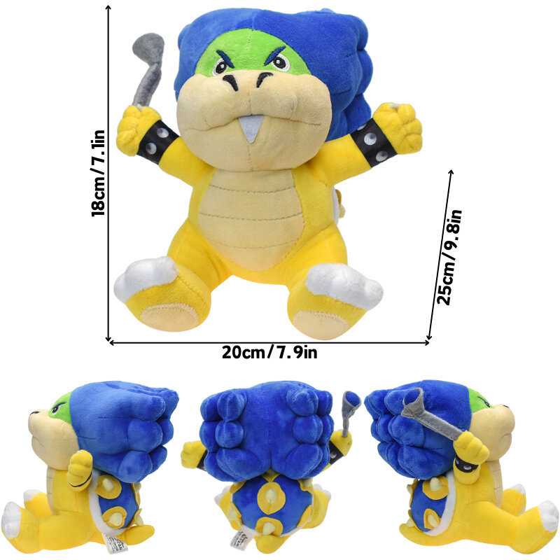 [Lựa chọn phổ biến] 24 kiểu Mario Bros Luigi Bowser JR. Công Chúa Mũ Đào Kong Roy Đồ Chơi Sang Trọng