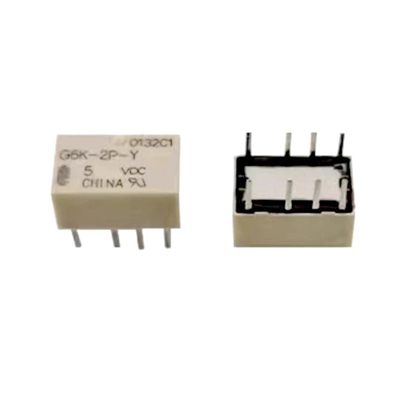 5 CÁI 10 CÁI G6K-2P-Y-3VDC G6K-2P-Y-5VDC G6K-2P-Y-12VDC G6K-2P-Y-24VDC Rơle tín hiệu 2A hai mở