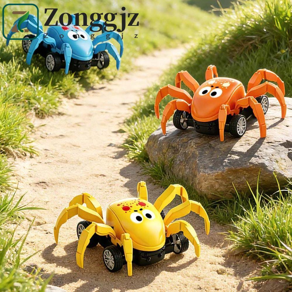ZONGGJZ Bò Cua Đồ Chơi Ô Tô, Hoạt Hình Kéo Lại Cua Đồ Chơi Đồng Hồ, Mẫu Xe Mới Lạ Gió Lên Báo Chí Bò