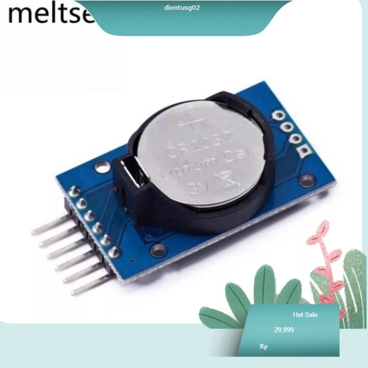 Mô đun bộ nhớ đồng hồ thời gian thực Ds3231 At24C32 Iic Rtc Ds3231Sn