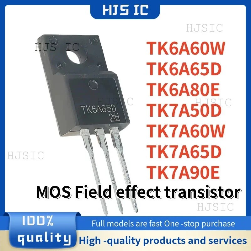 1-5 Chiếc MỚI TK6A60W TK6A65D TK6A80E TK7A50D TK7A60W TK7A65D TK7A90E TO-220F K6A60W K6A65D K6A80E K