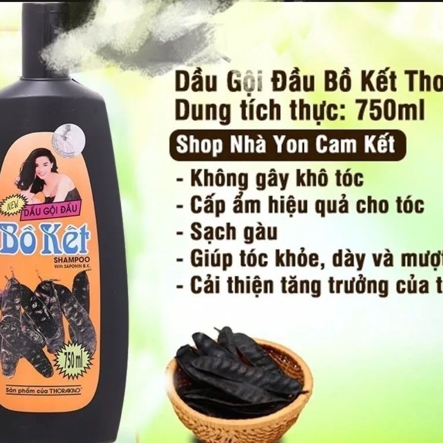 Dầu Gội Dau Goi Bo Ket Thorakao Xà Phòng Tự Nhiên Sừng Dầu Gội Thực Vật 750mlHF9426 @